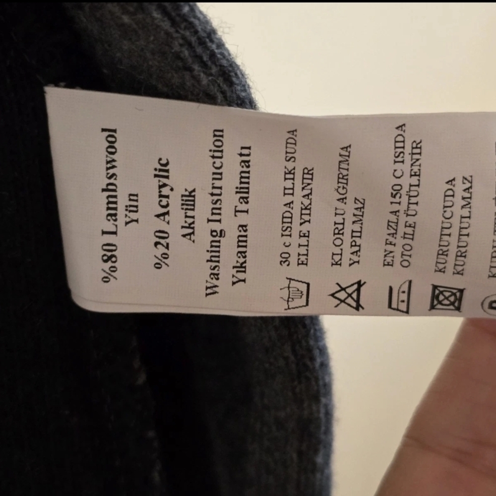 Chic Double-Breasted Gray Pea Coat - Picture 4 of 5